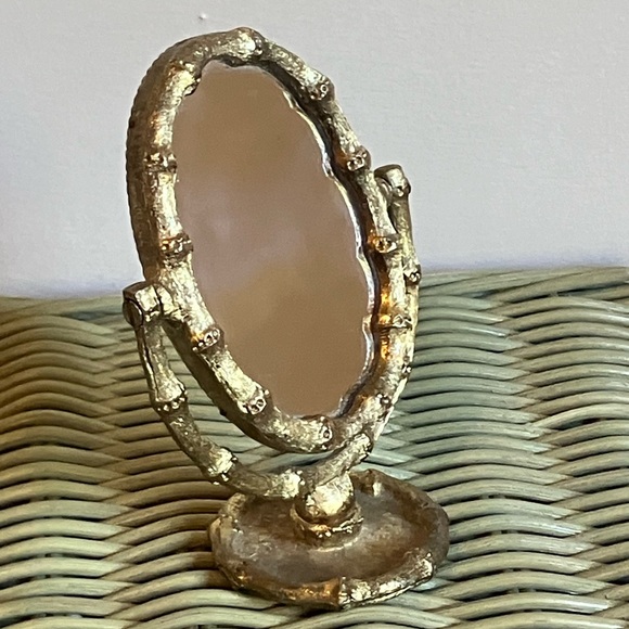 Vintage Gold Mirror - Picture 5 of 7